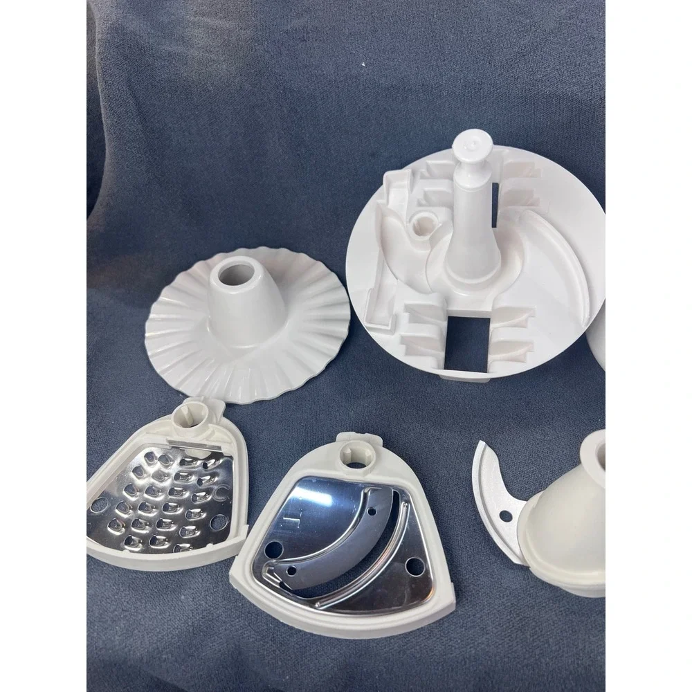 Krups OptiPro Model 705 Food Processor White 400W with Attachments Made France